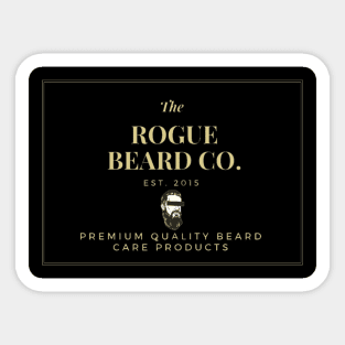 The Rogue Beard Co. Logo Tee Sticker